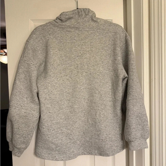 Talbot’s heathered grey pullover sweatshirt size m - Picture 4 of 6